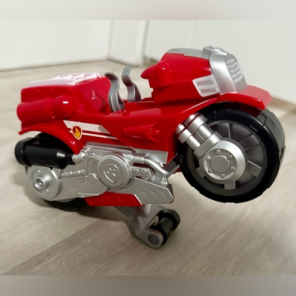 Paw Patrol Spin Master Dino Rescue Vehicle, Paw Patrol Moto Pups MARSHALL set 2 - Picture 3 of 4